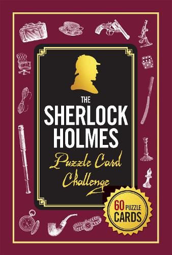 Puzzle Cards: Sherlock Holmes: 60 Puzzle Cards (The Sherlock Holmes Puzzle Card Challenge: 60 Puzzle Cards)