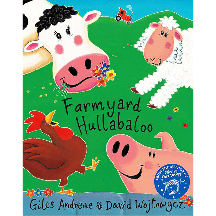 Farmyard Hullabaloo, Rumble in the Jungle, Commotion in the Ocean & More: A Collection of 6 Rhyming Animal Adventures by Giles Andreae & David Wojtowycz, Featuring Giraffes, Dinosaurs, and Minibeasts