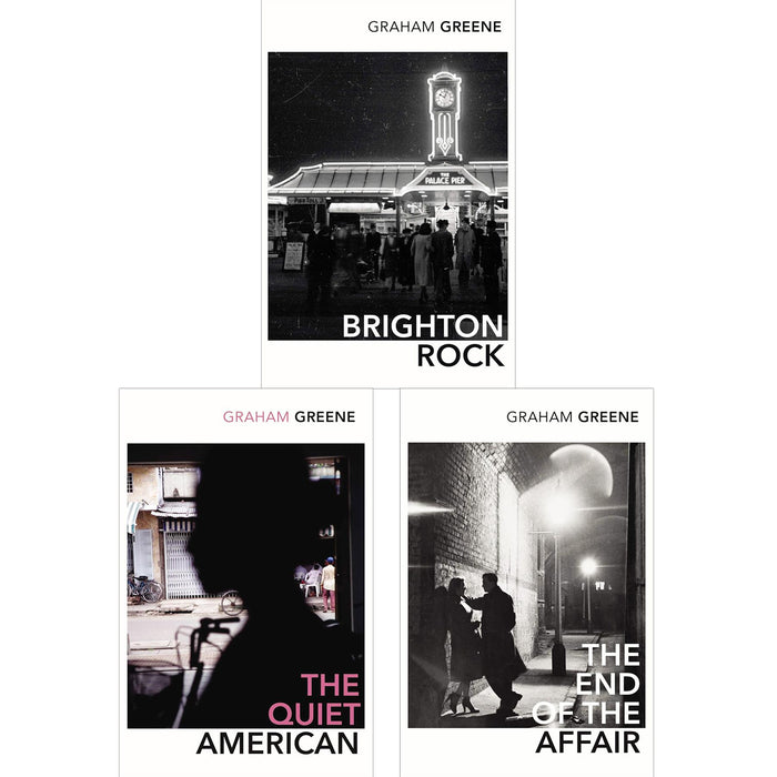 Essential Novels Collection by Graham Green: Brighton Rock, The Quiet American & The End of the Affair – Exploring Morality, Love and the Impact of War on Human Relations (3-Book Set)
