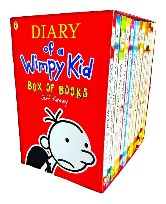 Diary of a Wimpy Kid Box of Books 12 boxset
