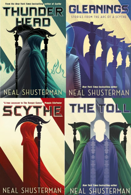 Arc of a Scythe Series 4 Books Collection Set Neal Shusterman