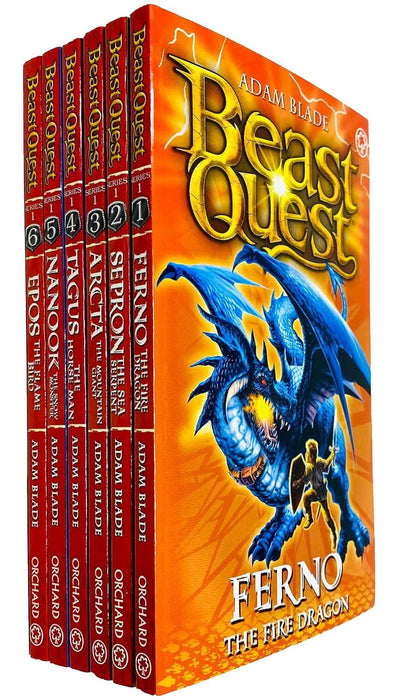 Beast Quest Box Set Series 1 (Book 1 to 6)