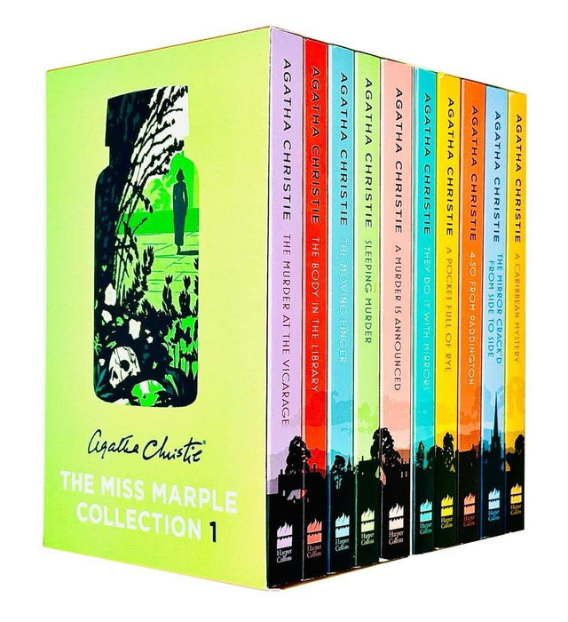 Miss Marple Mysteries Series Books 1-10 Collection Set By Agatha Christie