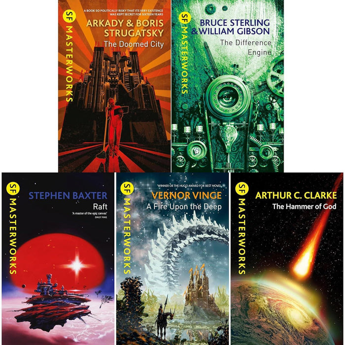 SF Masterworks Collection: Best of 90s Sci-Fi - Visionary Technology & Hard Science