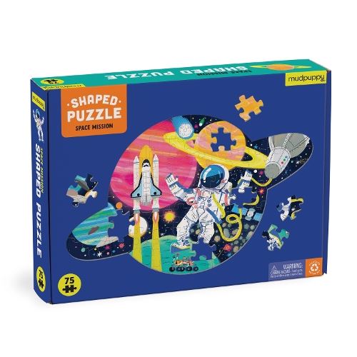 Galison Mudpuppy 9780735376502 Space Mission Jigsaw Puzzle, Multicoloured