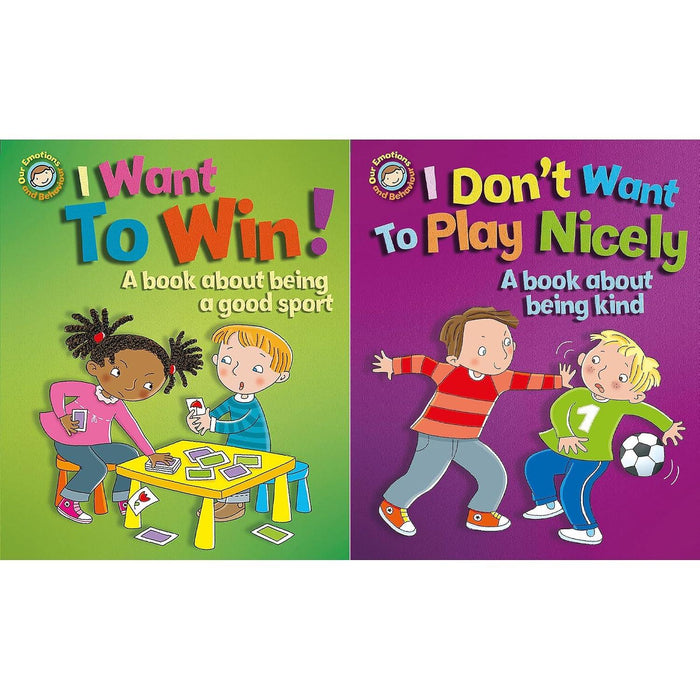 Emotions & Behaviours Collection: 2-Book Set by Sue Graves (I Want to Win!, I Don't Want to Play Nicely)