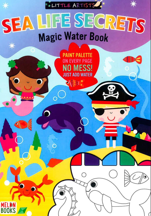 Magic Water Book: Sea Life Secrets