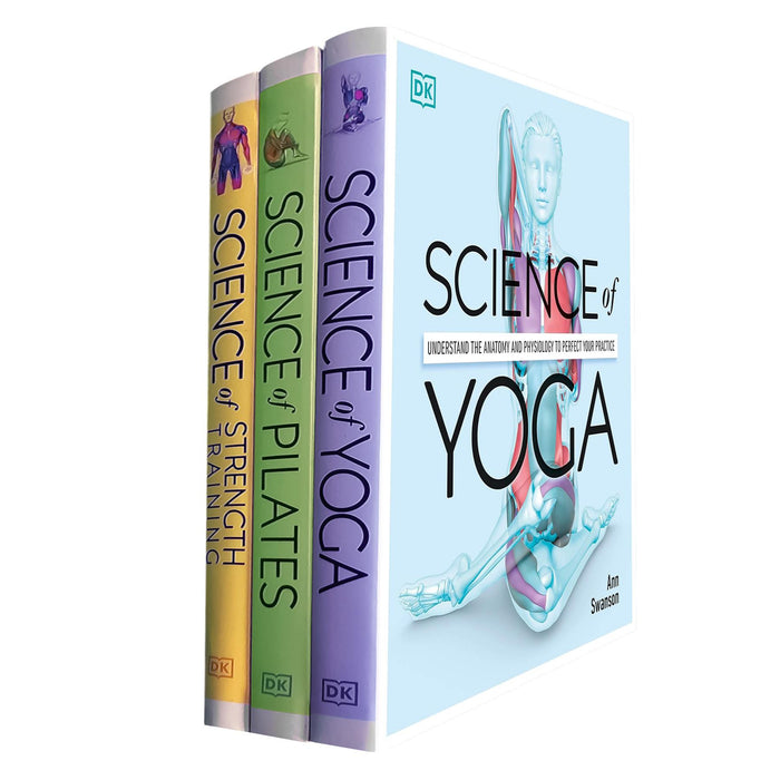 DK's Science of Fitness Collection: Comprehensive Guides to Yoga, Strength Training, and Pilates