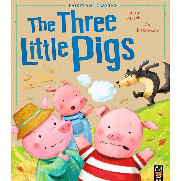 Fairytale Classics Collection: 2-Book Set by Various Authors (The Three Little Pigs, Goldilocks and the Three Bears)
