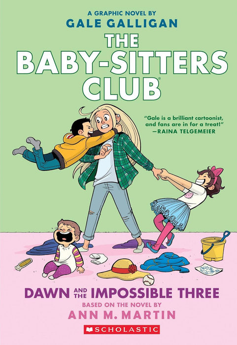 Dawn and the Impossible Three (The Babysitters Club Graphic Novel, book 5)