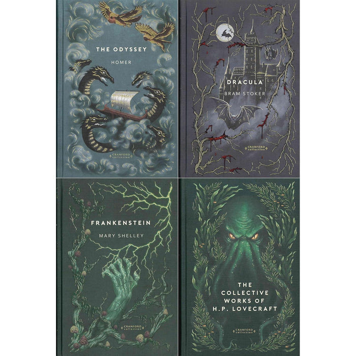 Myths & Monsters Collection: The Odyssey, Dracula, Frankenstein & Lovecraft's Collective Works