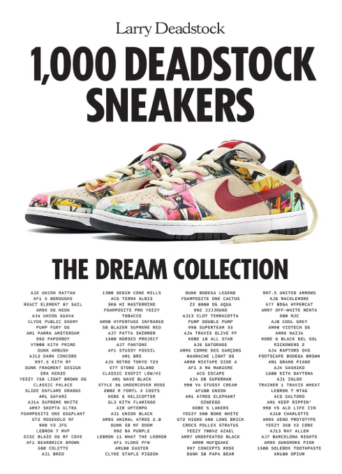 1000 Deadstock Sneakers