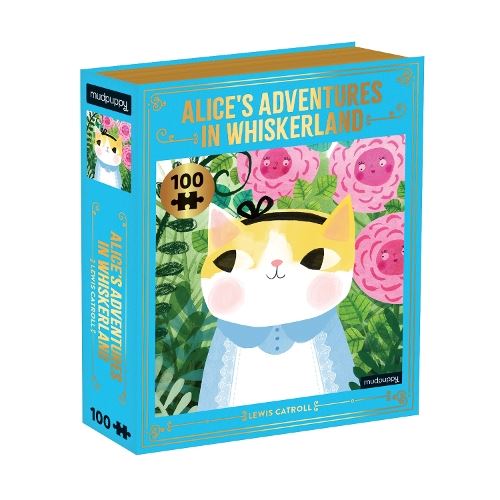 Mudpuppy Puzzle Alice's Adventures in Whiskerland Bookish Ca