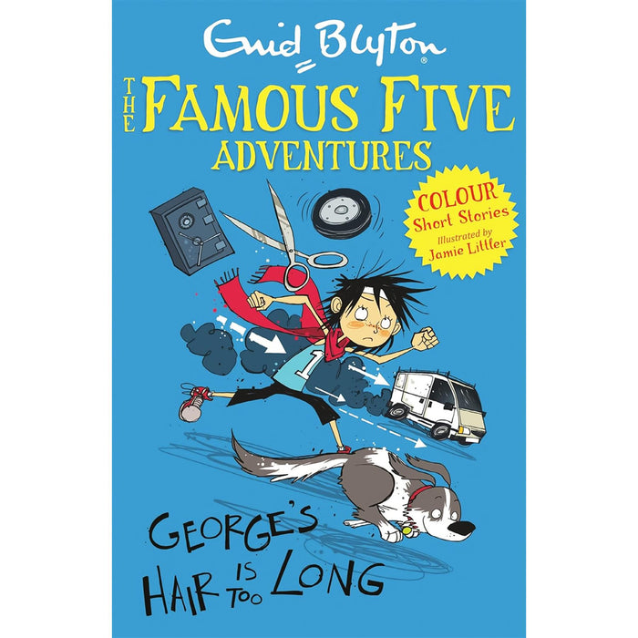 Famous Five Colour Short Stories – 5-Book Collection by Enid Blyton: Classic Adventures Including George’s Hair, Half-Term Adventure & More