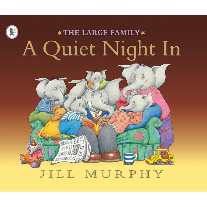 The Large Family Collection: 2-Book Set by Jill Murphy (All In One Piece, A Quiet Night In