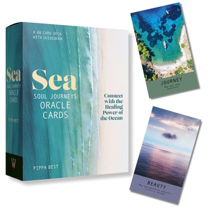 Sea Soul Journeys Oracle Cards: A 48 Card Deck with Guidebook - Connect with the Healing Power of the Ocean