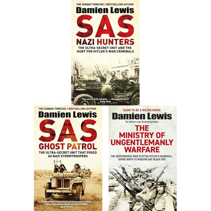 Damien Lewis Secret Missions Collection