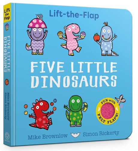 Five Little Dinosaurs: Lift-the-Flap