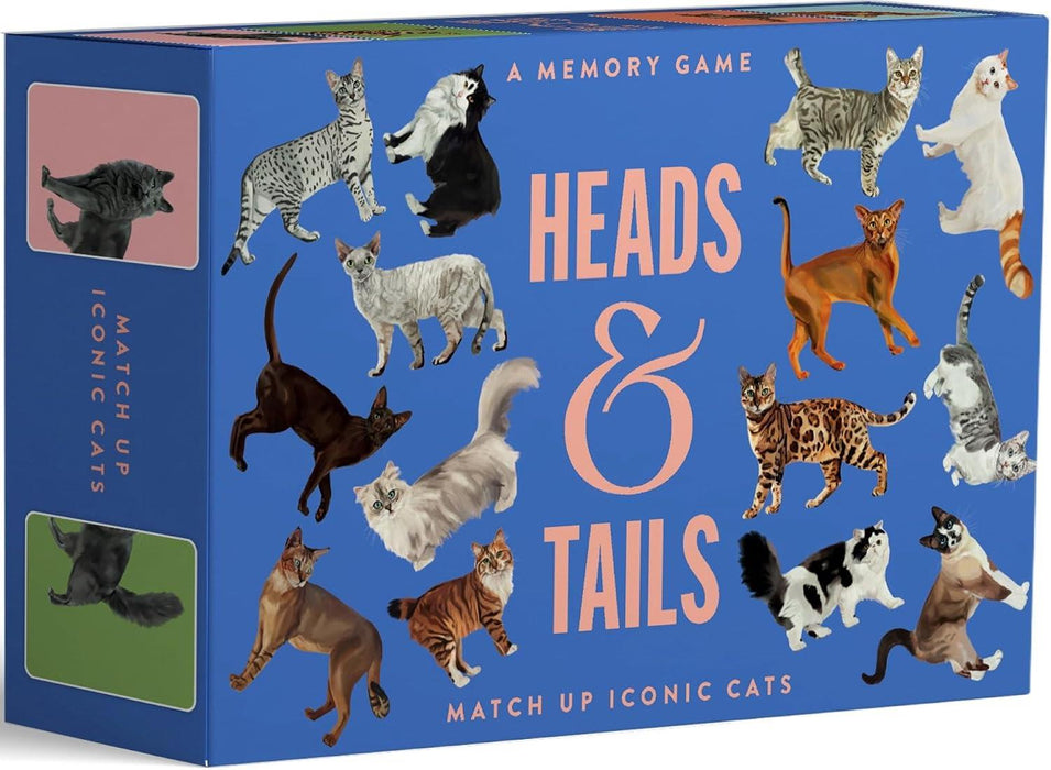 Heads & Tails: Cat Memory Cards