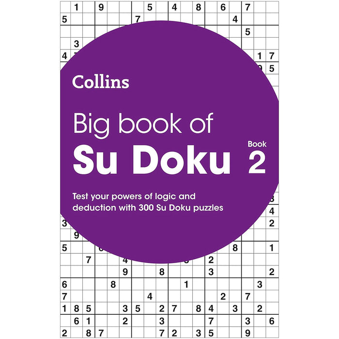 Collins Big Book of Su Doku Collection: 600 Puzzles in Volumes 2 and 3 for Sudoku Enthusiasts