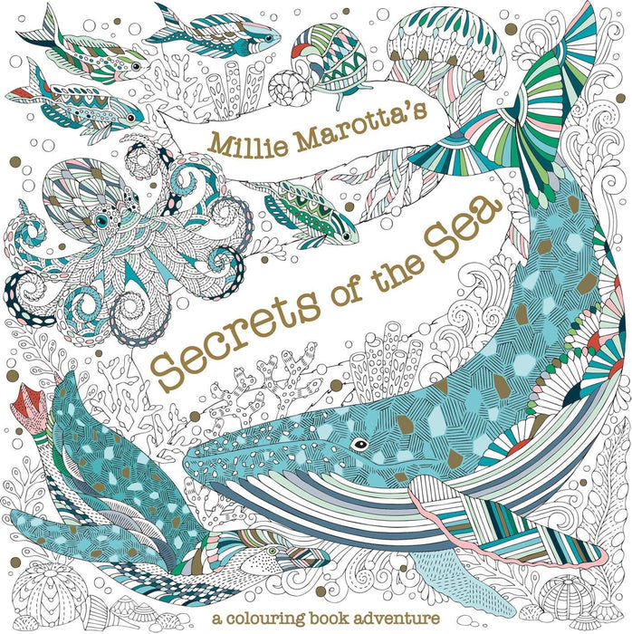 Millie Marotta's Secrets of the Sea: a colouring book adventure