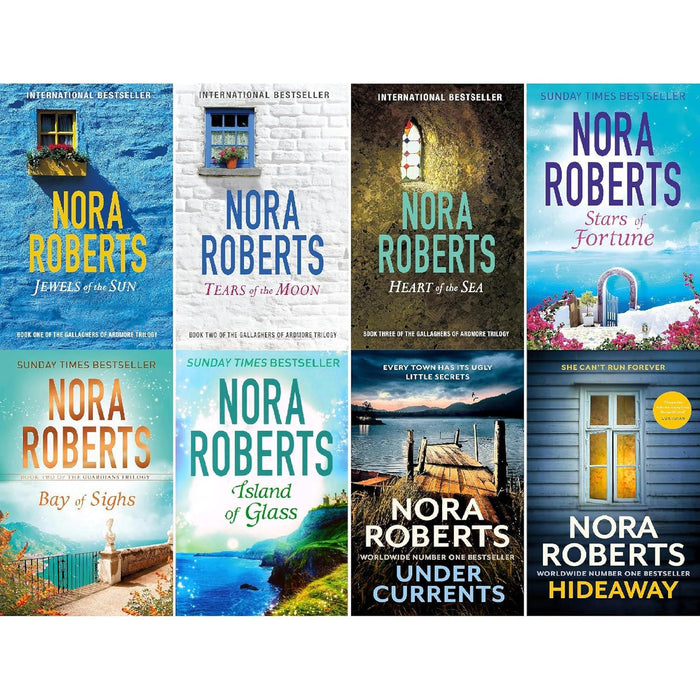 Nora Roberts Bestsellers Library: The Gallaghers & Guardians Trilogies plus Two Standalone Thrillers