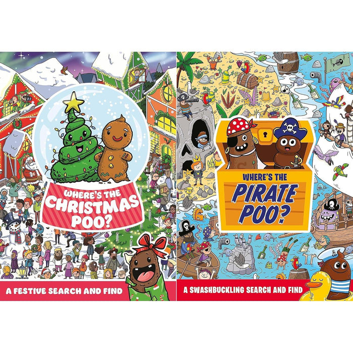 Where's the Poo Collection: 2-Book Set by Alex Hunter