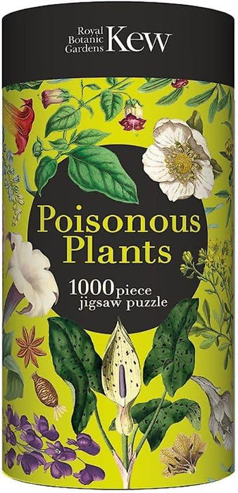 Kew Jigsaw Puzzle: Poisonous Plants – 1000-Piece Botanical Jigsaw Puzzle for Gardeners and Plant Lovers
