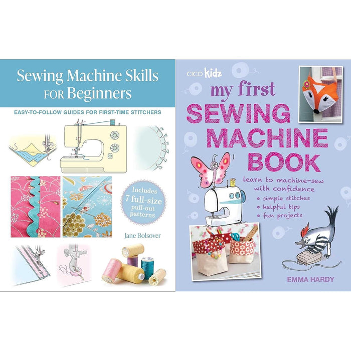 Beginners Sewing Machine Collection: Sewing Machine Skills for Beginners & My First Sewing Machine Book