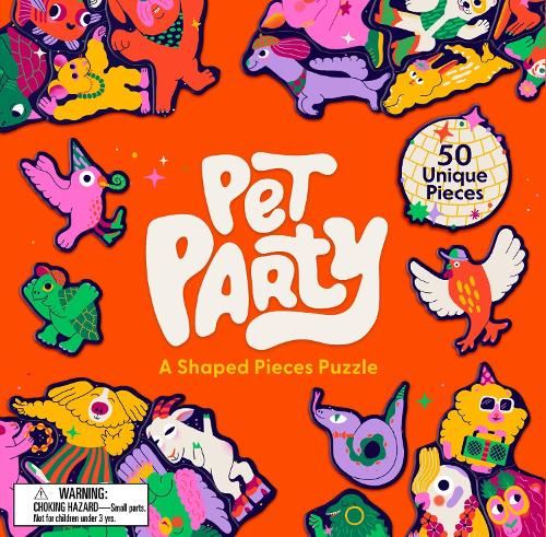 Laurence King Publishing Pet Party - a shaped pieces puzzle
