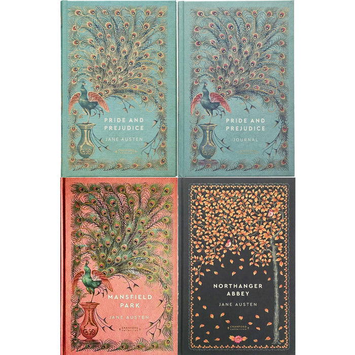 The Brontë Sisters & Jane Austen Collection (Hardcover, 10 Books) with Pride and Prejudice, Emma & Wuthering Heights Journals – A Cranford Edition Set of Timeless Romance, Society & Keepsakes