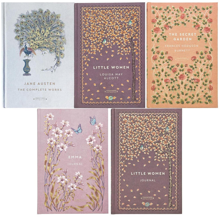 The Austen & Classic Romance Collection – 3 Timeless Novels & 2 Matching Journals (Hardcover)