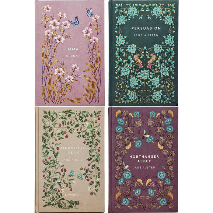Cranford Edition Ultimate Classics Collection (Hardcover, 19 Books) with 4 Journals – Featuring Jane Austen, Alcott, Brontë Sisters, Burnett, Gaskell, Hardy, Hawthorne & Wharton