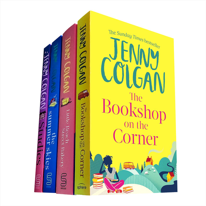 Jenny Colgan's Uplifting Collection: Includes Studies, The Summer Skies, The Bookshop on the Corner, and Little Beach Street Bakery – Heartwarming Tales of New Beginnings, Romance, and Community