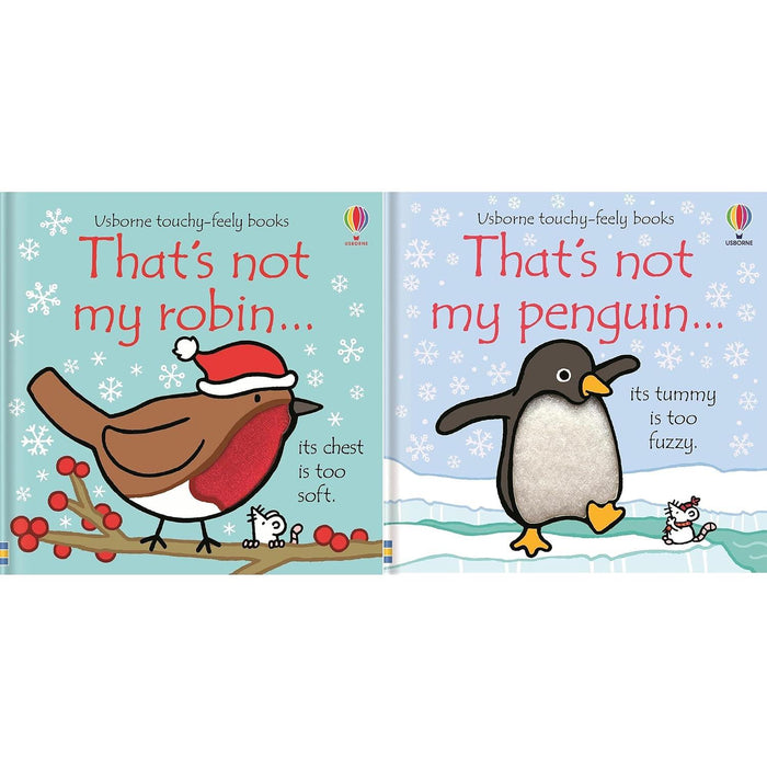 Usborne That's Not My Winter Birds Collection: That's not my robin & That's not my penguin