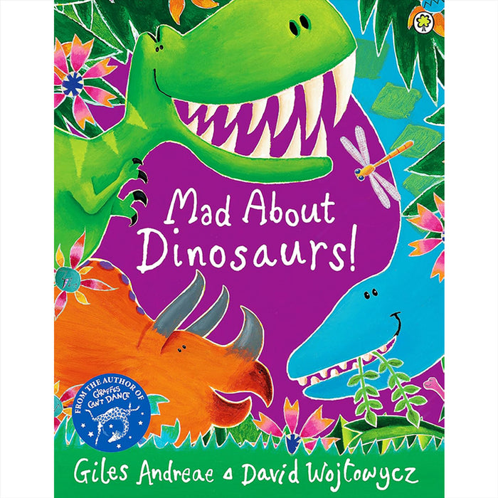 Farmyard Hullabaloo, Rumble in the Jungle, Commotion in the Ocean & More: A Collection of 6 Rhyming Animal Adventures by Giles Andreae & David Wojtowycz, Featuring Giraffes, Dinosaurs, and Minibeasts