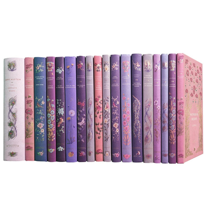 Ultimate Women in Literature Collection – 14 Classic Novels + 4 Matching Journals (Hardcover)