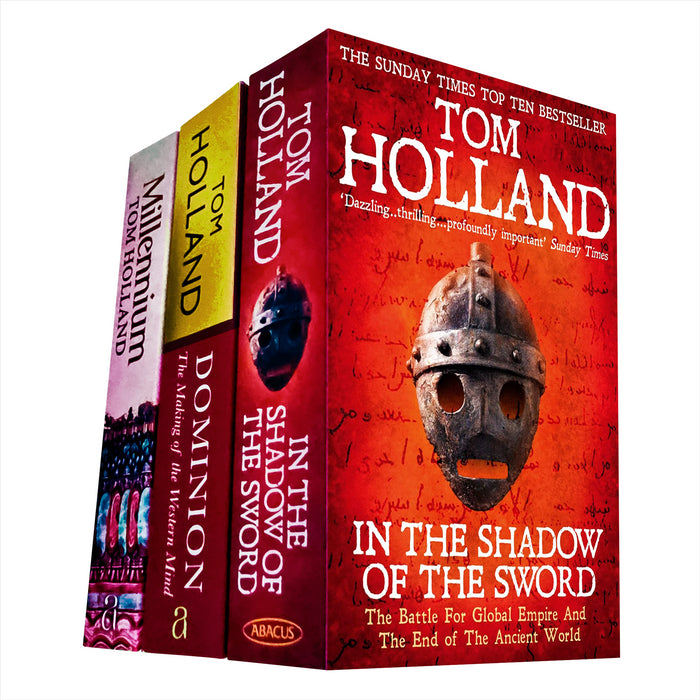 Tom Holland Historical Collection: Includes In the Shadow of the Sword, Dominion, and Millennium – Exploring the Rise of Islam, Christianity’s Impact, and Europe’s Transformation