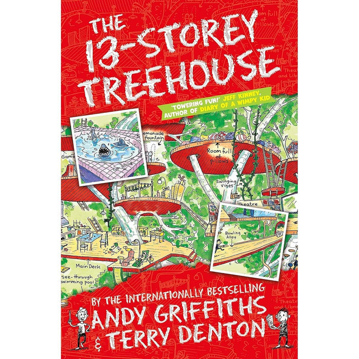 The Treehouse Collection: 2-Book Set by Andy Griffiths & Terry Denton (The 13-Storey Treehouse, The 26-Storey Treehouse