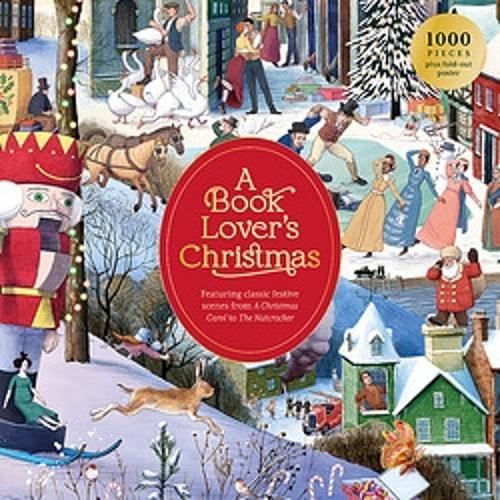 A Book Lover's Christmas 1000 Piece Puzzle: A 1000-Piece Jigsaw Puzzle
