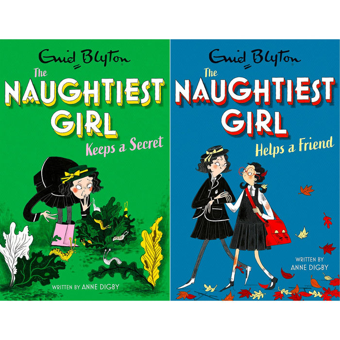 The Naughtiest Girl Complete Collection – 10-Book Set by Enid Blyton & Anne Digby: Classic School Stories for Young Readers