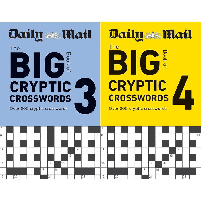 Daily Mail Big Book of Cryptic Crosswords Collection: Volumes 3 & 4