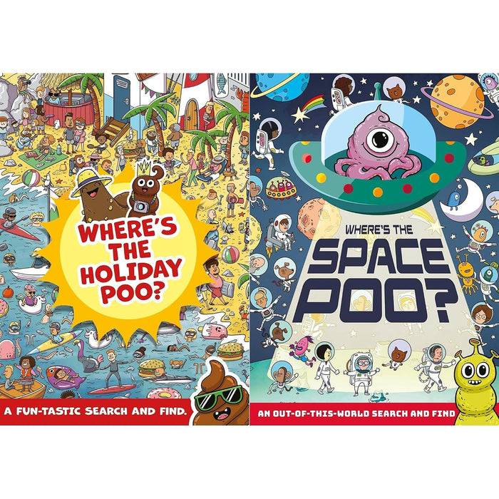 Where's the Poo Collection: 2-Book Set by Alex Hunter