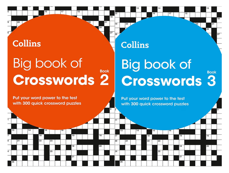Collins Crosswords Collection: Big Book of Crosswords Book 2 & Big Book of Crosswords Book 3
