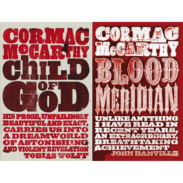 Cormac McCarthy Outlaws & Outcasts Collection: Blood Meridian & Child of God