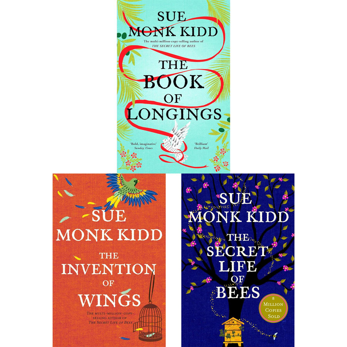 Sue Monk Kidd’s Historical Fiction Collection (3 Books Set): — smeikalbooks