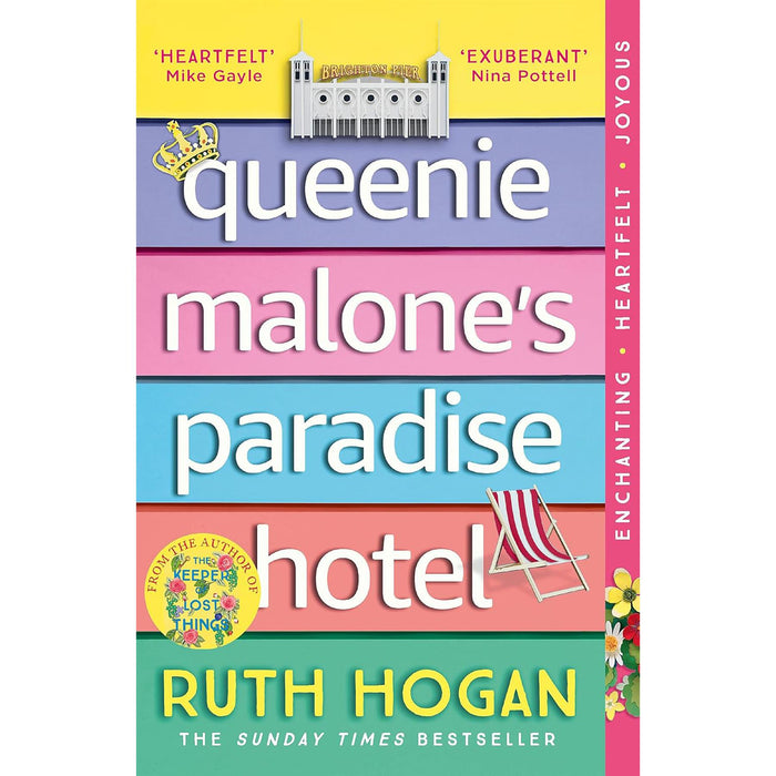 Ruth Hogan Three-Book Collection: Queenie Malone's Paradise Hotel, Madame Burova, and The Wisdom of Sally Red Shoes – Heartwarming Tales of Secrets, Love, and Self-Discovery