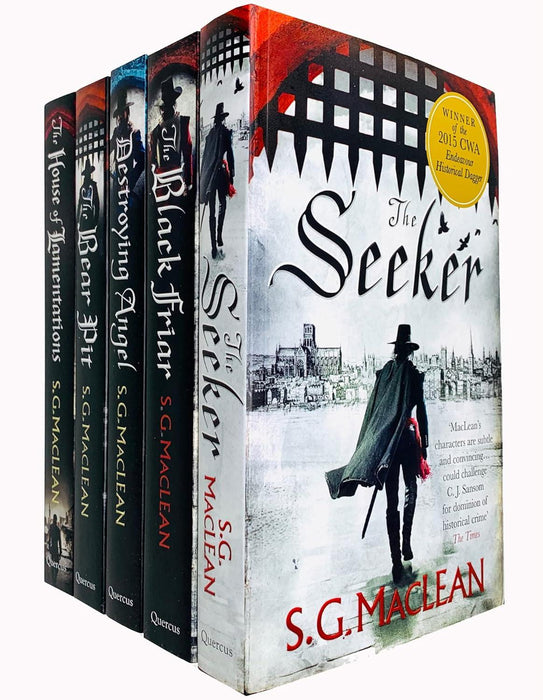 Damian Seeker Series 5 Books Collection Set By S.G.MacLean