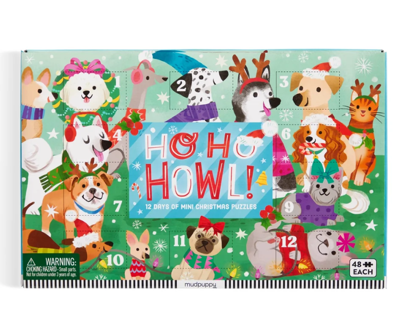 Ho Ho Howl Countdown to Christmas Puzzle Set