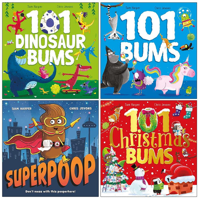 Sam Harper Collection 4 Books Set